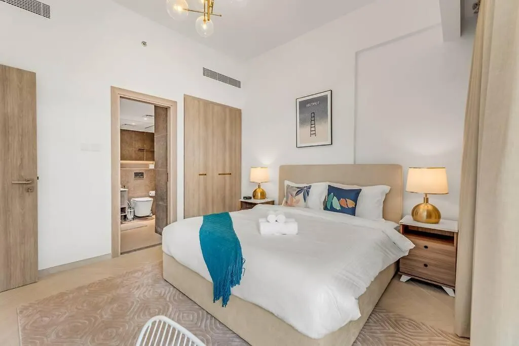 Apartament Waves - Spacious 1Br With Balcony In Jvc Dubaj